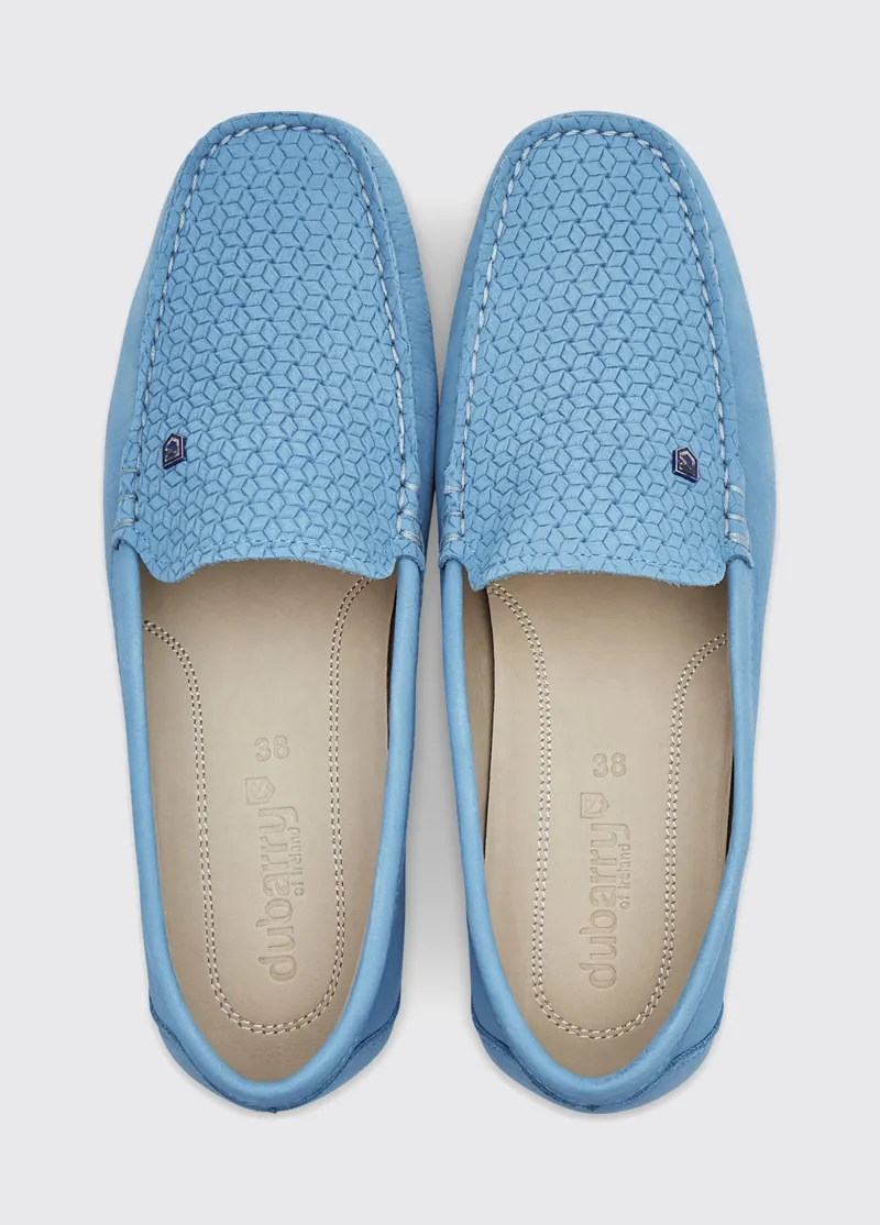 Dubarry Cannes Ladies Deck Shoe in Blue Mist-5